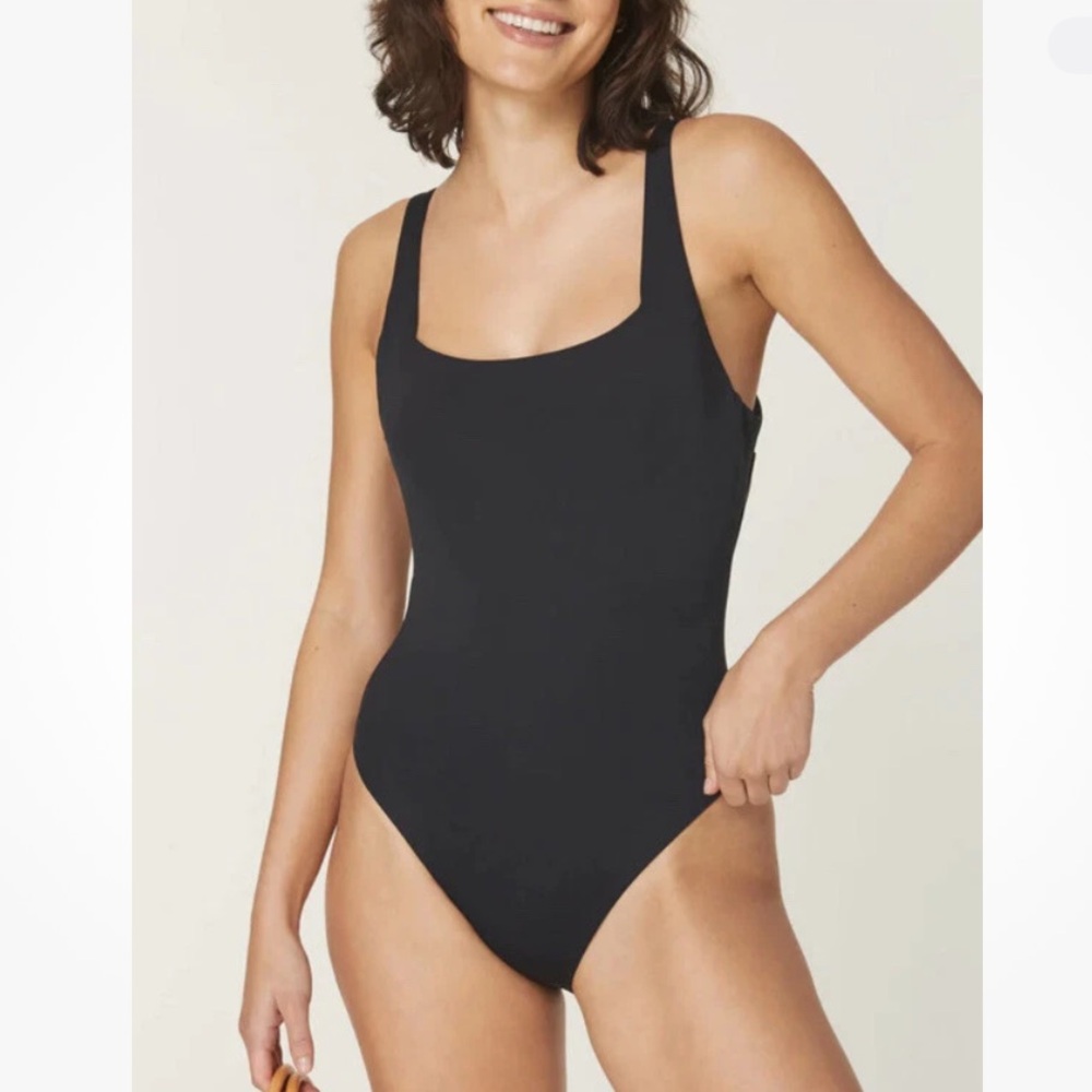 Andie Women's Black One Piece Swimsuit - Rye